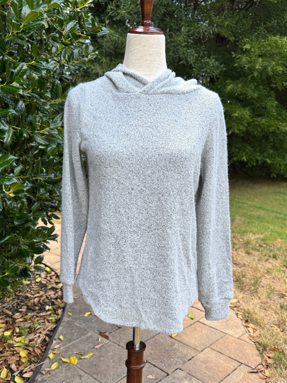 LOFT Cozy Hoodie - Grey - Size XS